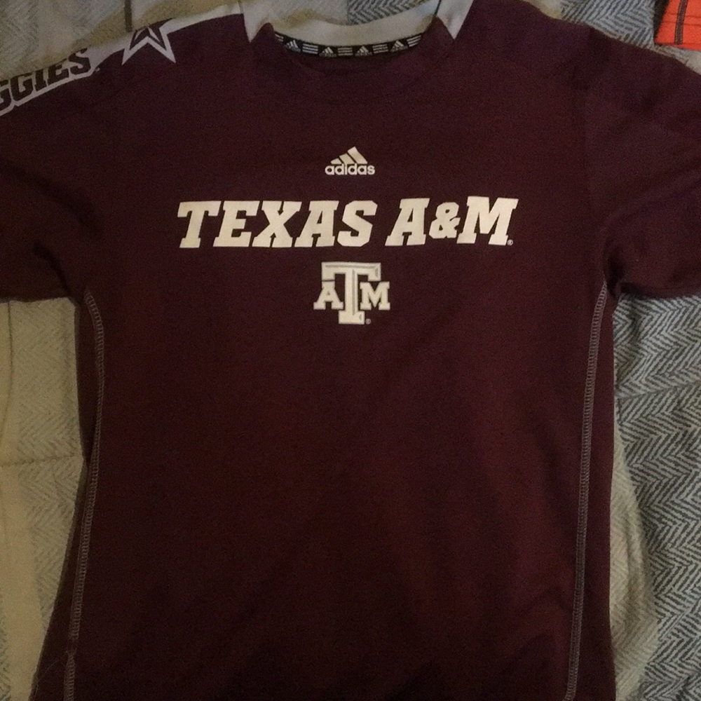 Adidas Texas A&M youth Tee